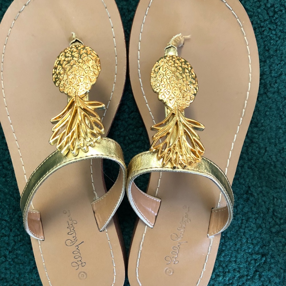 Lilly Pulitzer pineapple shoes